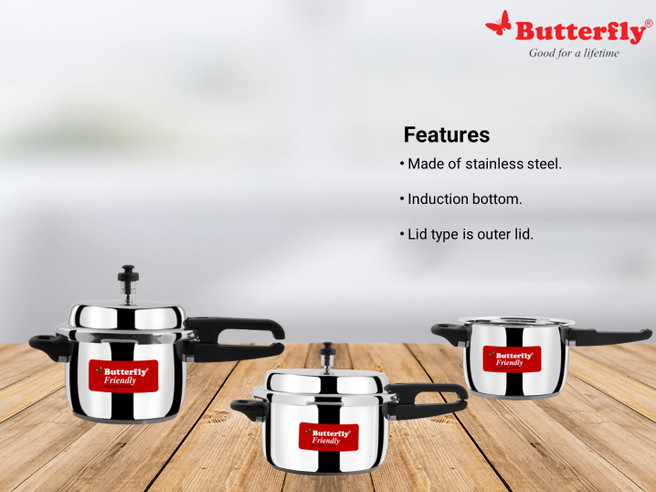 Cooker Combo Offer Butterfly Pressure Cooker Litre Butterfly