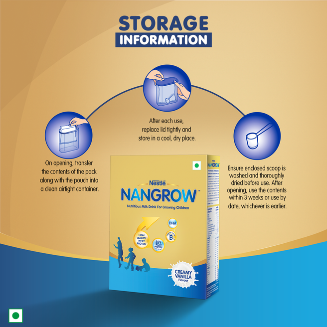 Nestle Nangrow Nutritious Milk drink for growing children Creamy