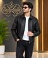 saqlaini traders Men Solid Leather Jacket - Image 6