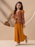 RunaCreation Girls Festive & Party Ethnic Jacket, Blouse and Palazzo Set (Green Pack of 1) - Image 8