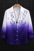 fayde ki deal Men Regular Fit Floral Print Ribbed Collar Casual Shirt - Image 7