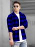 Om Creation Men Regular Fit Checkered Spread Collar Casual Shirt - Image 7