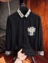 VION WEAR Men Regular Fit Printed Spread Collar Party Shirt - Image 6