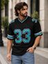 EyeBogler Men Printed Round Neck Polycotton Dark Blue T-Shirt - Image 5
