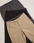 TheMutedThreads Pack of 3 Men Slim Fit Light Blue, Black, Dark Green Lycra Blend Trousers - Image 6