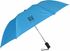 EUME Leatrix 21 Inch 2 Fold Auto-Open Umbrella (Blue, Black) - Image 8
