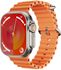 Rich Gadgets New T800 ULTRA 4G Smart Watch T800 Smartwatch (Orange Strap, Free Size) - Image 7