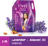 Vivel Fragrant Body Wash Lavender & Almond Oil Shower Gel, Supersaver XL Refill Pouch (1500 ml)