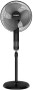 Crompton Torpedo- Ex with 1 Year Warranty 400 mm Pedestal Fan (Black Grey | Pack of 1)