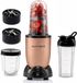 NutriPro Blender 500 W Juicer Mixer Grinder Nutri | 3 Jars | Gold