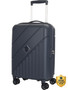 kamiliant by american tourister small cabin suitcase (55 cm) 8 wheels - combination lock-endure - grey