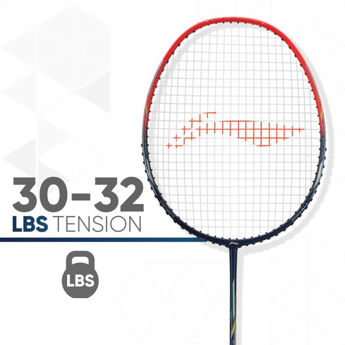 LI-NING AIR-FORCE 77 G2 Blue, Red Strung Badminton Racquet