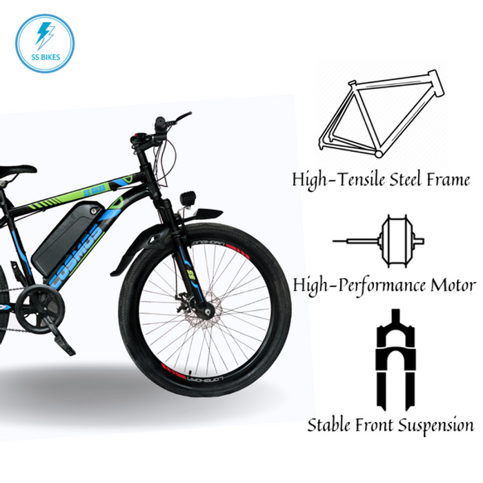 SS Bikes Cosmos 26 2022 26 inches Single Speed Lithium ion Li ion Electric Cycle Price in India Buy SS Bikes Cosmos 26 2022 26 inches Single Speed Lithium ion Li ion Electric Cycle online
