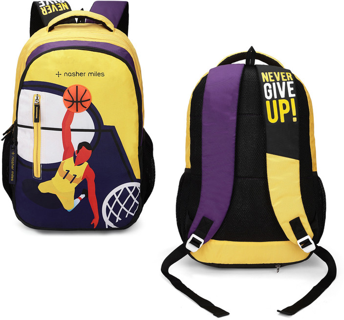 NASHER MILES Basketball Backpack| compartment/Casual/Rain Cover