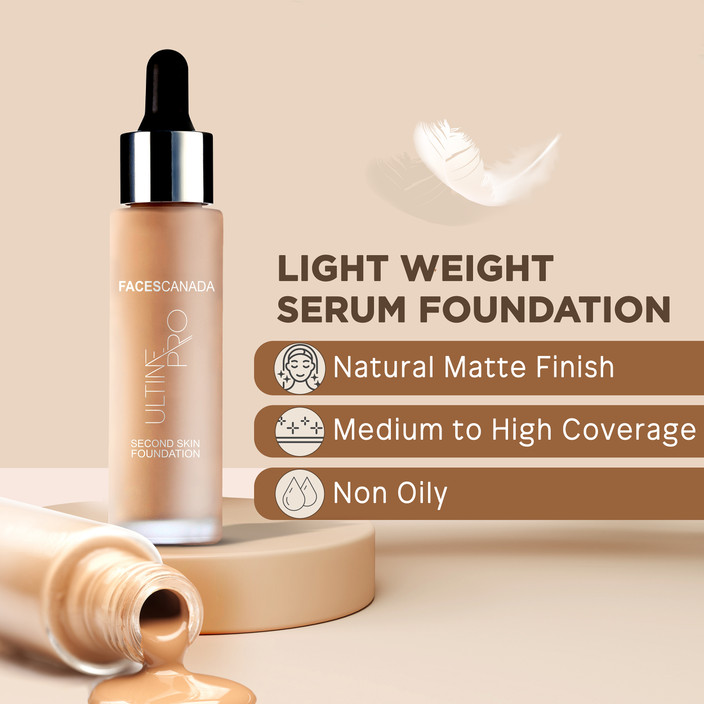 ægte Best Full Coverage Liquid Foundation FACES CANADA Pro Second