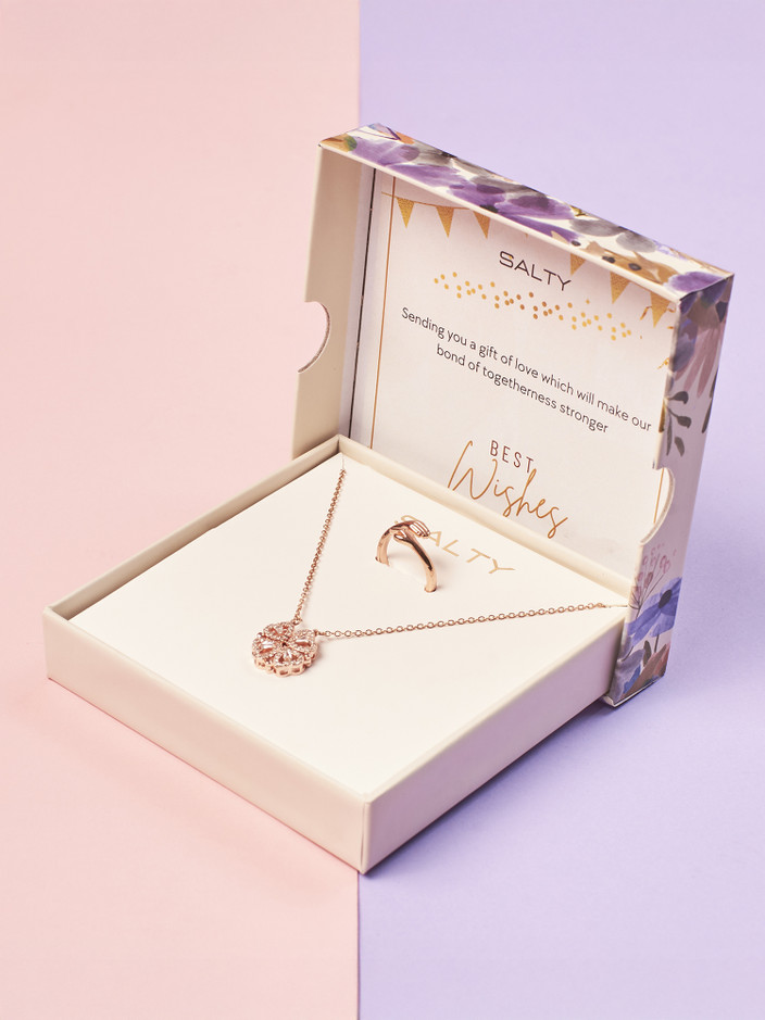 Natural Raw Ruby Lariat Chain Necklace In 18k Rose Gold For Sale At - Foto 13