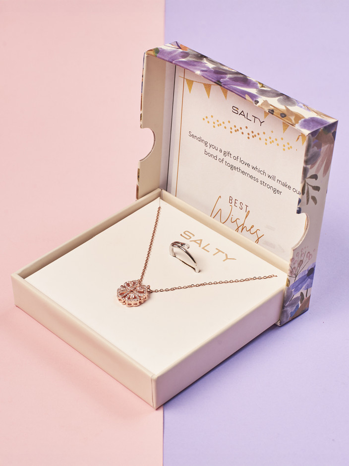 Salty Fashion Mother's Day Special Gift Box for Women Necklace