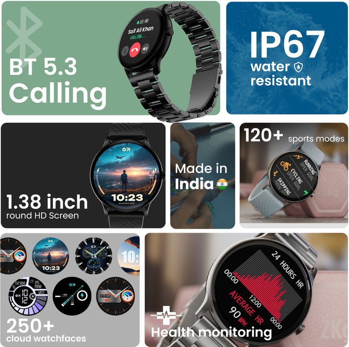 Watch Faces L6 Smart Watch Review Noise Newly Launched Vortex Plus