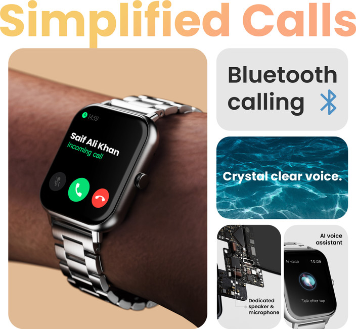 Daraz Fitness Tracker Smartwatch W34 Plus GOBOULT Drift+ Bluetooth