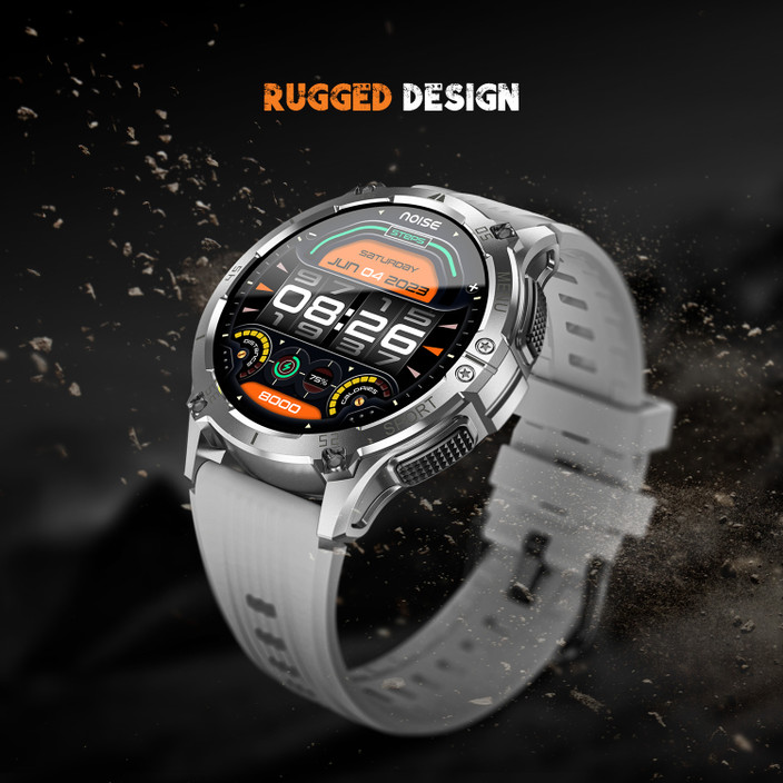 Noise Force Plus AMOLED Always-On Display with Bluetooth Calling,  Rugged Build Smartwatch
