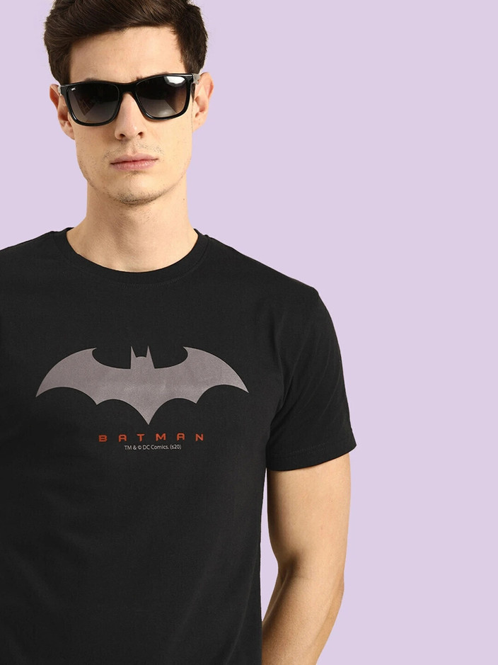 BEWAKOOF Graphic Print Men Round Neck Black T-Shirt Buy BEWAKOOF