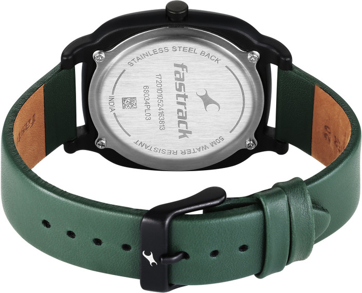 Fastrack Analog Watch Fastrack Stainless Steel Back Water