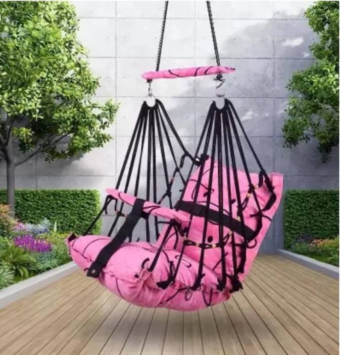 KD CREATION Cotton Swing for Kids Chair Jhula for 1 5 Years