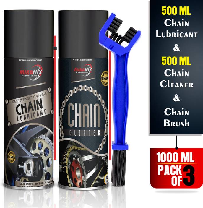 Moto Genius Bike Chain Lubricant and Chain Cleaner Spray With