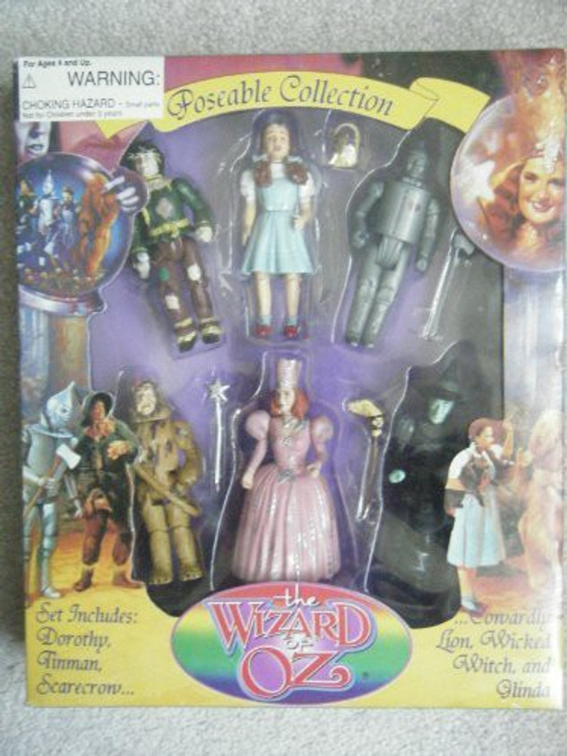 Multi toys Wizard Of Oz 50Th Anniv 6 Fig Set - Wizard Of Oz