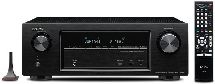 DENON AVアンプ AVR-X1200W リモコン Bluetooth 快調 Denon AVR