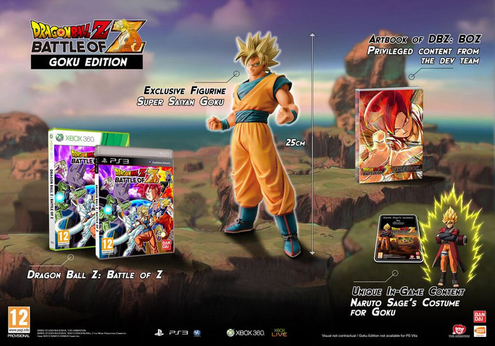 Dragon Ball Z: Battle Of Z (Goku Edition) Games PS3 - Price