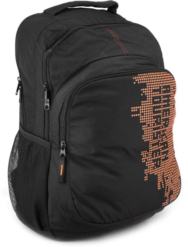 AMERICAN TOURISTER Code 13 Backpack Black and Orange Price in