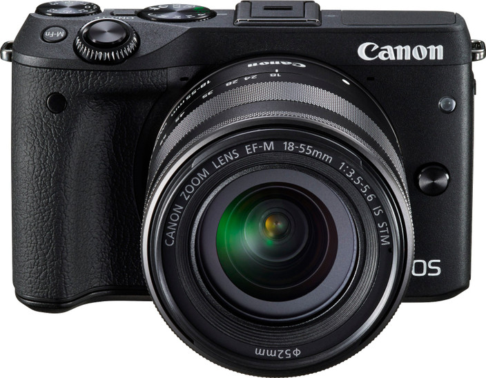 Canon キャノン　EOS M3 EF-M18-55IS STM ブラック Amazon | Canon ミラーレス一眼カメラ EOS M3 レンズキット
