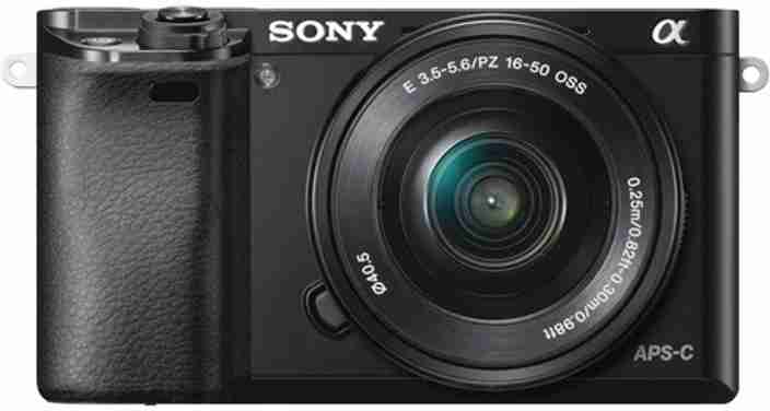 SONY ILCE-6000L/B IN5 Mirrorless Camera Body with Single SONY ILCE-6000L/B IN5 Mirrorless Camera Body with Single