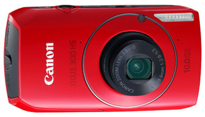 Canon IXUS 300 HS 赤 Canon IXUS 300 HS Digital Camera - Red (10.0 Megapixel, 3.8x