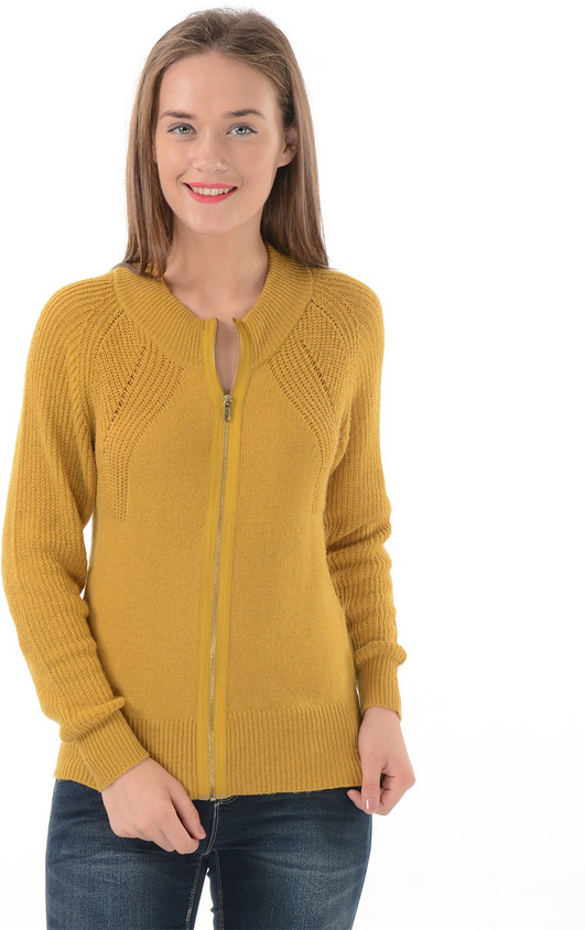 トップス ODOLLY KNIT ZIP-UP CARDIGAN OY ODOLLY KNIT ZIP-UP CARDIGAN