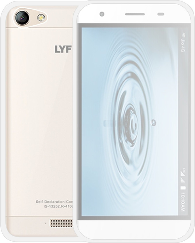 Jio Lyf Mobile Cover Price CASE CREATION Back Cover For LYF Water