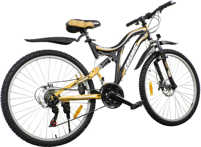 Trigger Buy Cycle Online COSMIC VOYAGER 21 SPEED MTB BICYCLE BLACK