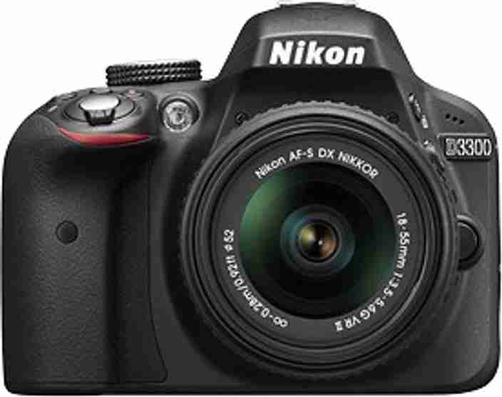 NIKON D3300 DSLR Camera Body with Lens: AF-P 18-55mm VR + AF