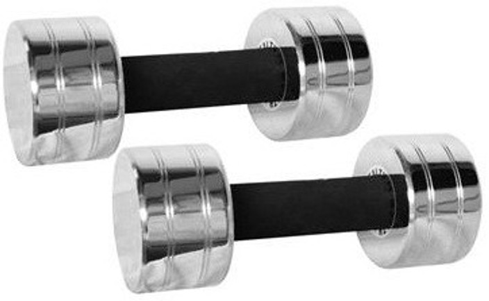 Adjustable Dumbbells Weider Chrome Dumbbells STARX 10 Kg Steel