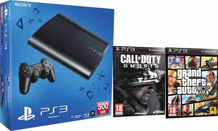 SONY - 【ひろ】プレステ3 (500GB) 本体 ＋ GTA 5 セット Sony PlayStation 3 Grand Theft Auto 5 Edition Bundle | 500