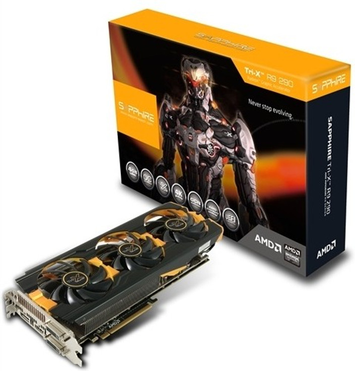 Sapphire Radeon R9 290X TRI-X OC DDR5 4 GB AMD/ATI Chipset