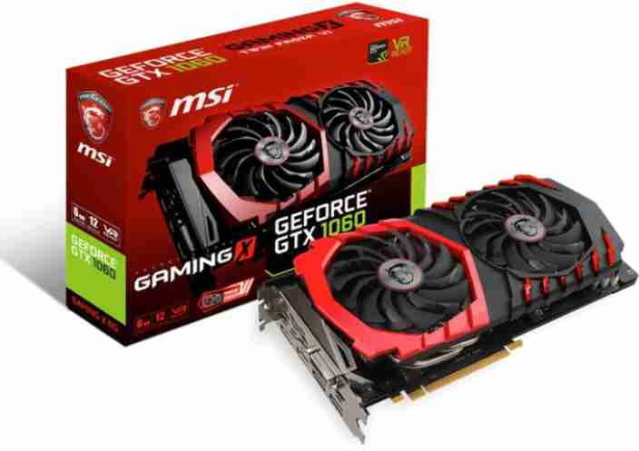 MSI GEFORCE® GTX 1060 GAMING X 6G GDDR5 6 GB NVIDIA Chipset 192