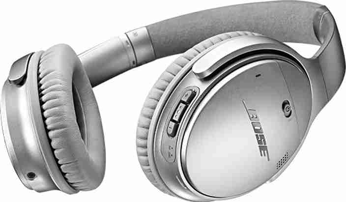 Silver Bose Bose Bluetooth Headphones Quietcomfort 35 Bose
