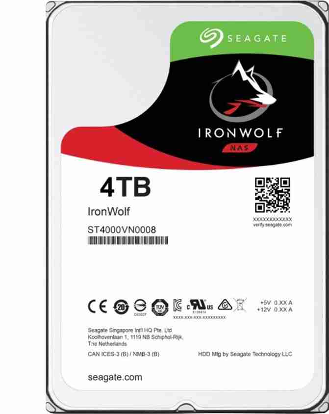 4TB SEAGATE IronWolf ST4000VN008 ハードディスク Seagate | IronWolf