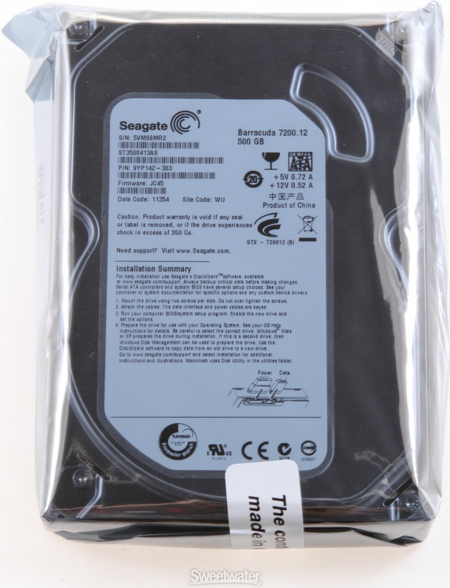 Seagate Barracuda 500 GB Desktop Internal Hard Disk Drive (HDD)  (ST3500320NS)