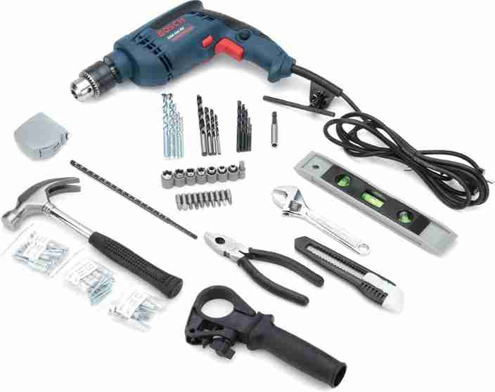 Hammer Drill Tool Set Bosch Drill 500 Re BOSCH GSB 600 RE Drill