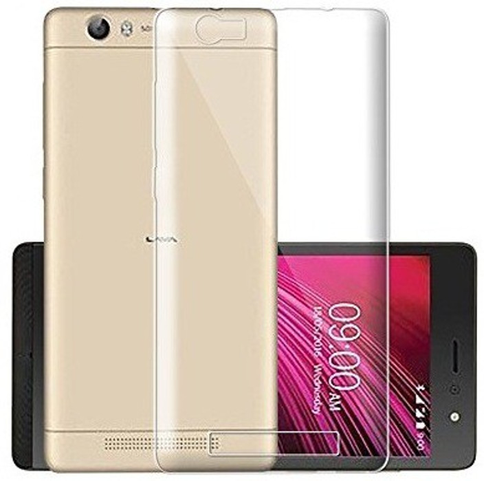 CASE CREATION Back Cover for Lava A97 4G Crystal Clear Fully Totu