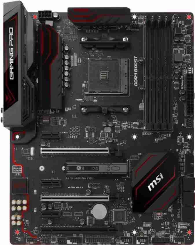 マザーボード MSI x370 GAMING Ryzen 5 3600 DDR4 16GB マザーボード MSI x370 GAMING Ryzen 5 3600 DDR4 16GB マザーボード