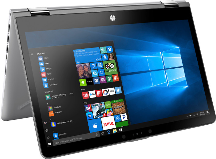 HP Pavilion x360 Intel Core i5 7th Gen 7200U (8 GB/1 TB HDD/8 GB  SSD/Windows 10 Home/2 GB Graphics) 14-ba073TX in Laptop